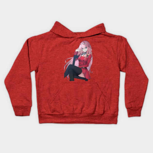 Darling In The Franxx Hoodies Kids Hoodie by Bam Store